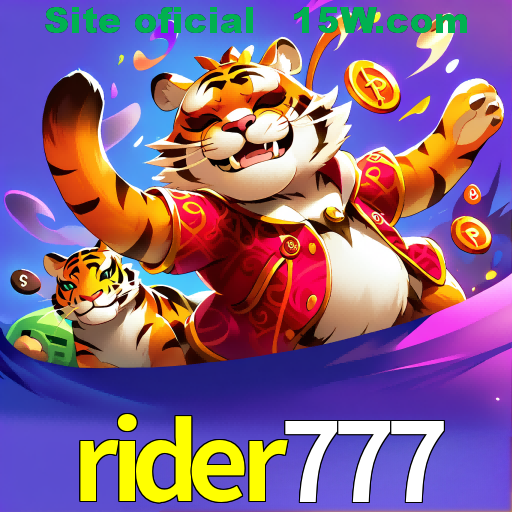 Imagem promocional da rider777 mostrando a plataforma e suas vantagens